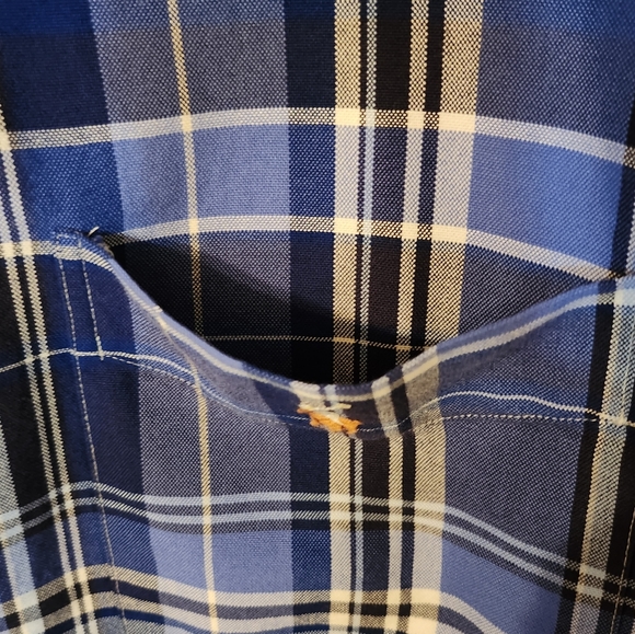 SOLD!!! $125 Polo Ralph Lauren Classic Fit Plaid Oxford Shirt  - XL NWT! - Picture 4 of 11